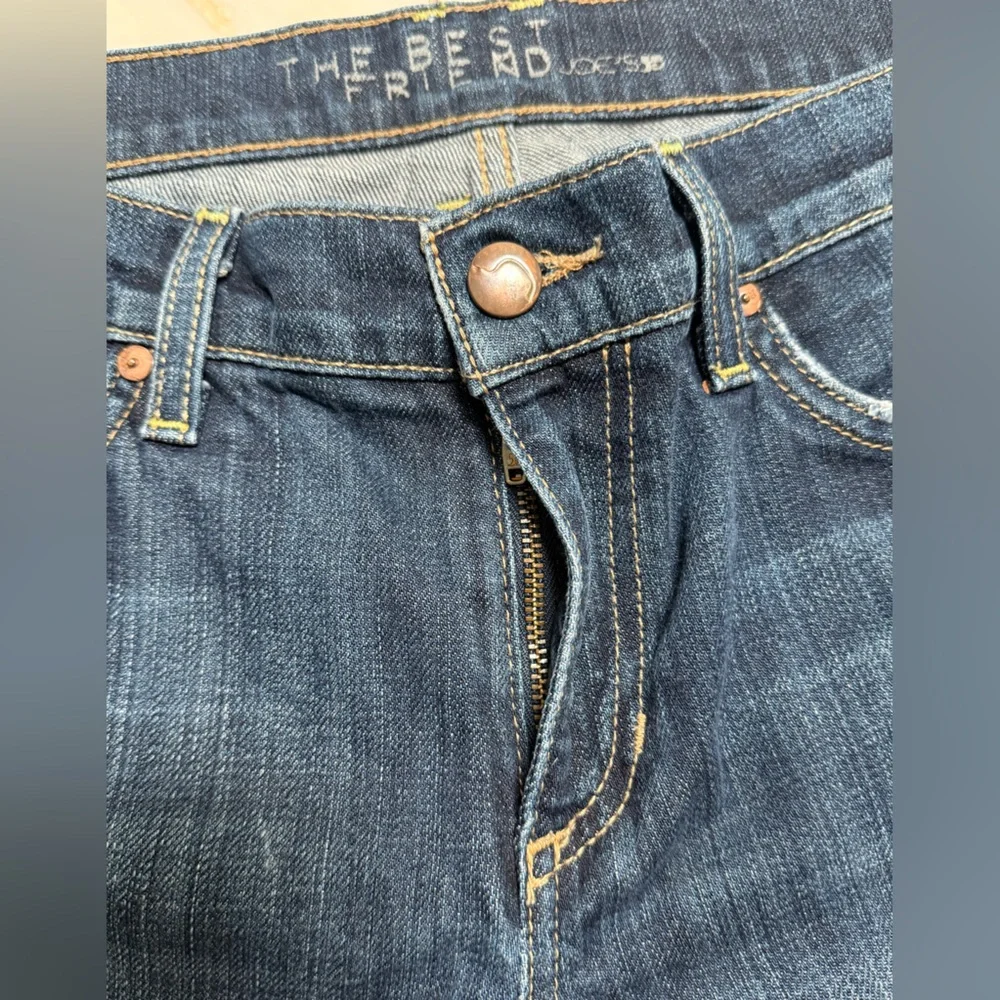 JOES JEANS Women’s Dark Denim The Best Friend Cuffed Denim Shorts - size 29 - Picture 6 of 8